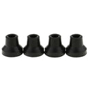 4x Anti-skid Stable Shock Absorb Walking Stick End Crutch Cane Tips 13mm
