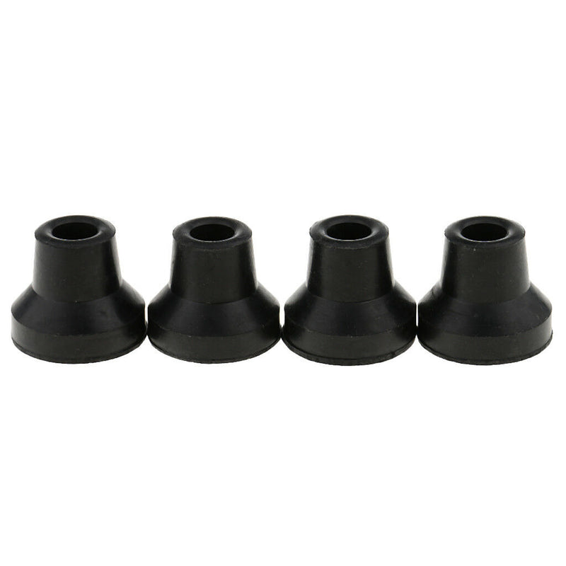 4x Anti-skid Stable Shock Absorb Walking Stick End Crutch Cane Tips 13mm