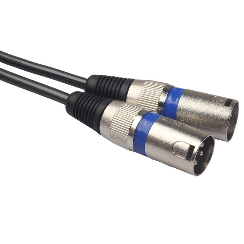 1.5M Dual Rca Male To Xlr Male Cable 2 Xlr To 2 Rca Plug Adapter Hifi Stere