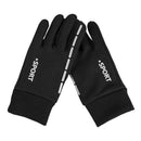 Reflective Cycling Gloves Men and Women Velvet Thin Sports Running Gloves f