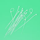 360PCS White Nylon Cable Wire Zip Ties Self-locking Nylon Tie With 3*120mm z Gw