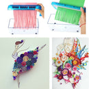 Portable Mini Cut Paper Shredder Mini Manual Hand Shredder A6 Paper Documents