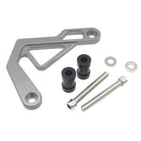 Gray Motorcycle Front Brake Caliper Guard Cover Protector, CNC Aluminum, with