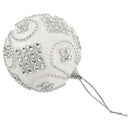 6pcs Christmas Tree Hanging Diamond Chain Balls Diameter 8cm Decorations Ba