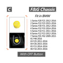 Auto Engine START STOP Switch Button Replace Cover with Auto Off for BMW F20 G30