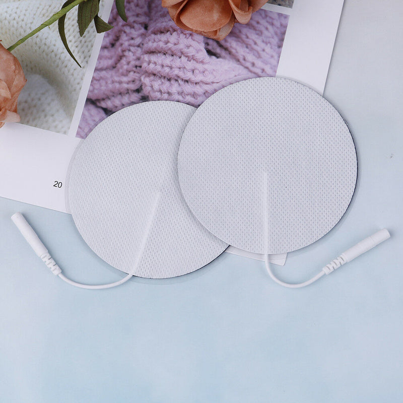6Pcs electrode patches round for massager physiotherapy self adhesive patch B Gw