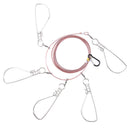 1pc Fishing Lock Buckle Steel Live Fish Lock Fishing Stringer Fishing Tac IO3C