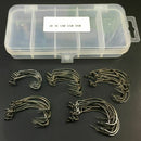 51Pcs Fishing Hooks High Carbon Steel Worm Senko Bait Jig Fish Hooks with P