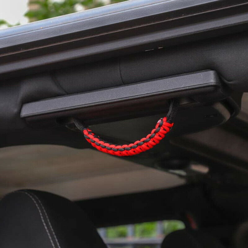 Car Roof Grab Handles, Grab Grip Handle for Jeep Wrangler JK 2007-2017 Car