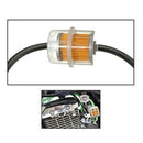 Universal Motorcycle Car Inline Fuel Petrol Filter Fits 6mm 8mm Pipes for Fuel