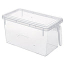 Kitchen Fridge Fresh Storage Box Refrigerator Plastic Crisper Container Wit T3U9