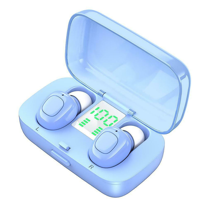 XG21 TWS Wireless BT5.0 HiFi Stereo Earphones with Digital Display Charging Case