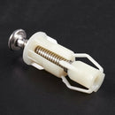 2pcs DIY Plastic Toilet Seat Screws Fixings Fit Toilet Seats Hinges Repair