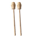 2x Wooden Jam Honey Spoon Wooden Stir Stick Syrup Spoon Dip