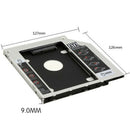 Universal Optical Bay 12.7mm SATA HDD SSD Hard Drive Caddy Adapter for laptop