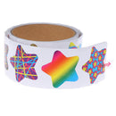 100pcs Stationery Stickers Tape Creative School Reward Cute Pentagram Stic OZ