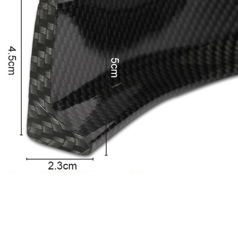 1.5M Universal Car Spoiler Carbon Fiber Rear Spoilers Roof Wings Trunk Lip