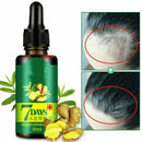 ReGrow 7 Day Ginger Germinal Hair Growth Serum Hairdressing Z5I0 Treate Los A1X3