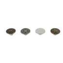 Jeans Button 40Pcs Metal Tack Buttons Replacement Kit Repair For Sewing Pants L6