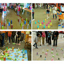 10X Child Kids Plastic Toss Rings Circle Hoopla Game 5.1" Throw to D9Q3 S0D Y1N7