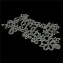 Happy Birthday Shape Metal Cutting Dies for DIY Scrapbooking Album Cards DecorLJ