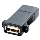 Cable Extension Adapter, Super Speed USB 2.0 Coupler (USB Coupler Female to