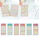 1x Sheets Bubble Stickers Lot Animal Kids Children Craf Paper M2F4 Scrapboo Z9B3