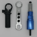 Professional Electric Rivet Nut Gun Adaptor Insert Cordless Power Drill Tool Kit