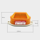 Warning Strobe Beacon Alarm Light Signal Tower Lamp Water-Proof AC220V - LED