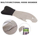 Multifunction Hook Grinder Bottle Opener Outdoor Hiking Camping Groove Tool