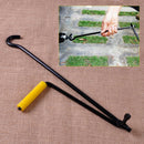 Steel Car Van Tire Wheel Lug Wrench Scissor Jack Crank Speed Handle Tools Black