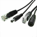 Ethernet Splitter Passive Adapter Injector Power Over Cat 5 Cable Kit V0T3 Q6W3
