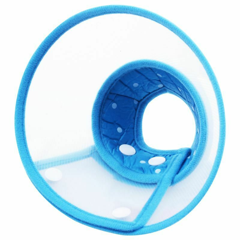 Dog Cat Elizabethan Non-toxic Medical Wound Healing Cone Pet ANTI BITE Coll M4D9