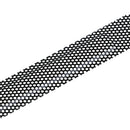 10Pcs New black PCI slot cover dust filter blanking plate hard steel