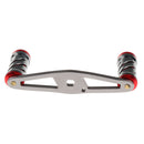 Aluminum Alloy Fishing Reel Handle for Baitcasting Fishing Reel Rocker Red