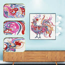 5D DIY Special Shaped Diamond Painting Rooster Embroidery Mosaic Craft Kit