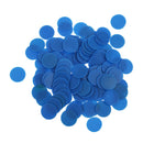 200PCS Opaque Plastic Board Game Counters Numeracy Teaching Blue