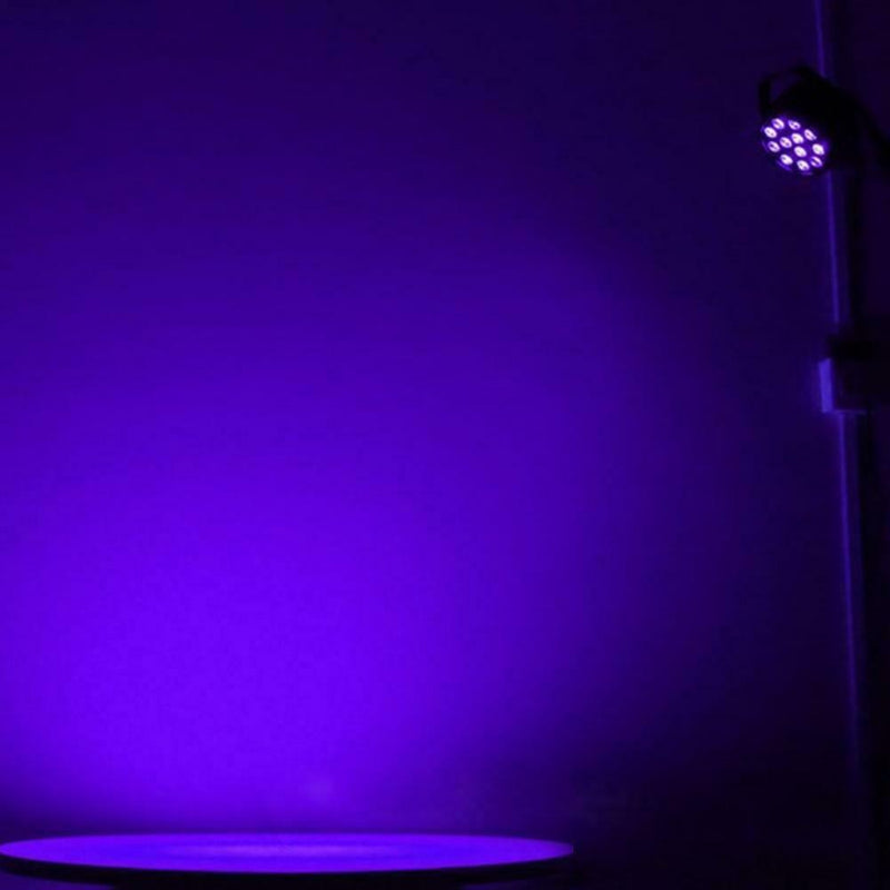 12LED Active Purple Stage Lighting Effect Party Spotlight Projecting Lamp