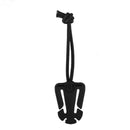 10pcs Outdoor Molle Elastic Cord Webbing  Buckle Roll Clips Black