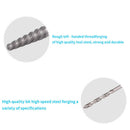 11Pcs Damaged Screw Extractor Set Remove Stripped or Broken Screws Bolt Fas F3C8