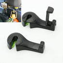 2x Universal Car Seat Headrest Hook Bag Organizer Multi-functional Holder Hanger