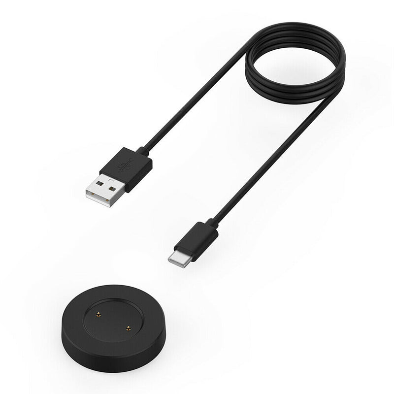 USB Charging Cable Base Adapter for Huawei Honor Smart Watch GS Pro (Black)