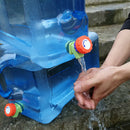 5L Capacity Outdoor Water Bucket Portable Picnic Water Tank Container w/ Faucet