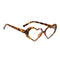 4pcs Heart-shaped Sunglasses Retro Style Sun Glasses Designer Party Eyewear