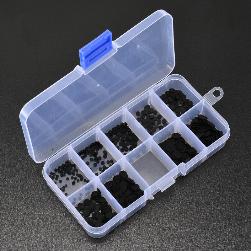 450Pcs 2mm To 8mm Keypad Repair Kit For IR Remote Controllers Conductive Pad Kit
