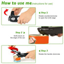 Can Opener Manual, Food Grade Stainless Steel Bottle Opener with Smooth EdgeU8M2