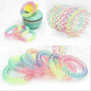 Women Telephone Line Hair Elastic Ring Bands Ties rope AU Bracelet Device A W8S3