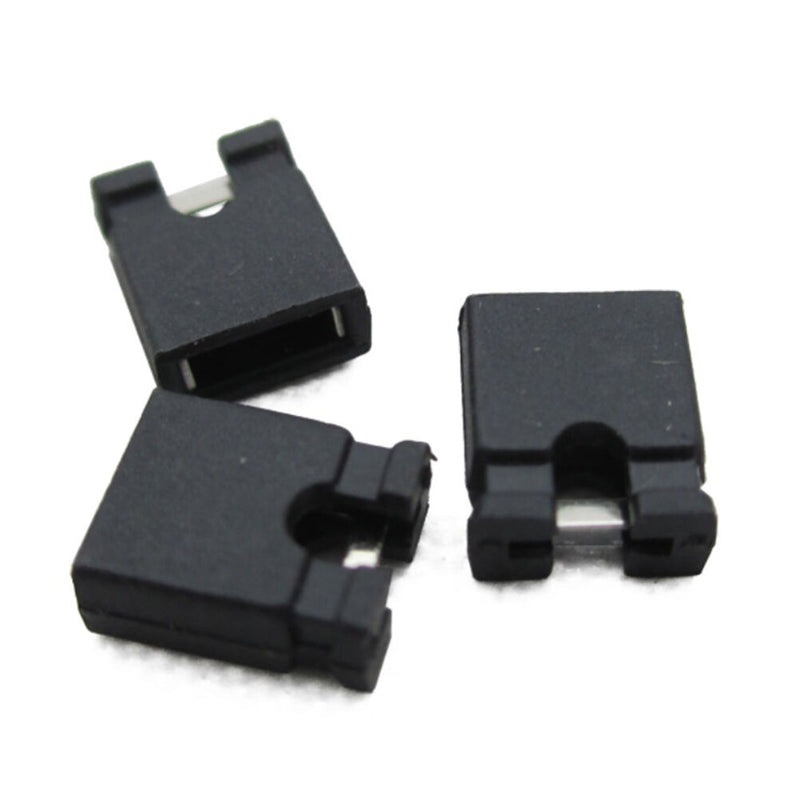 100pcs 2.54mm Jumper Cap Mini Jumper Short Circuit Cap Connection 2.54mm Gw