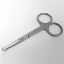 Fashion Mini Stainless Steel Facial Mustache Nose Scissors Makeup Tool Beau O8K3