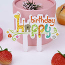 8pcs/Lot Children Kids Happy Birthday Party Cupcake Toppers Cake Bake Decor